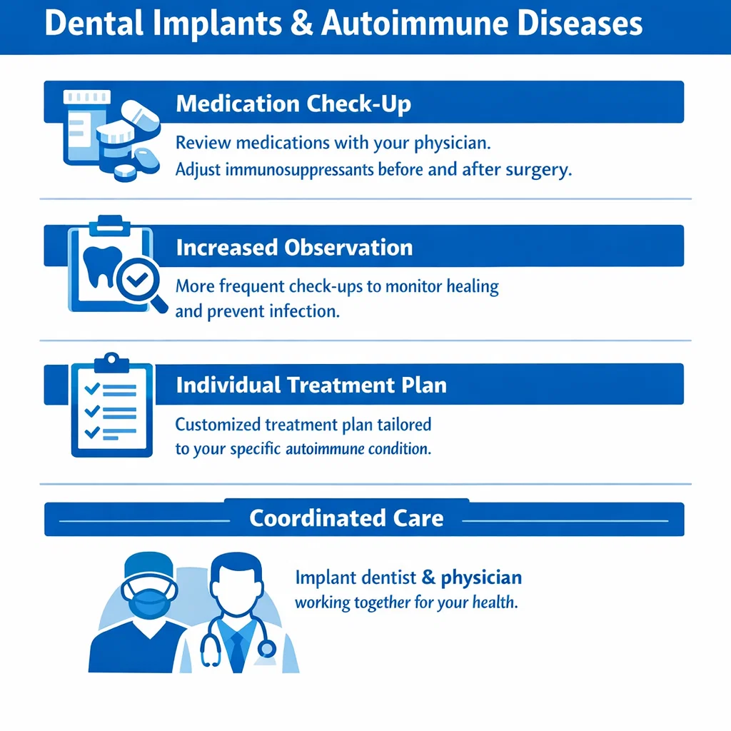 are dental implants safe for autoimmune disease patients